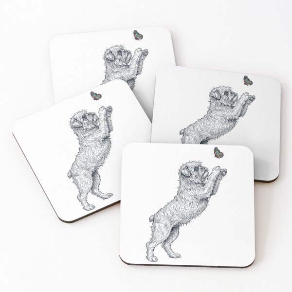 Item preview, Vintage Affenpinscher with Butterfly Dog Mom Owner designed and sold by TerryConnells.