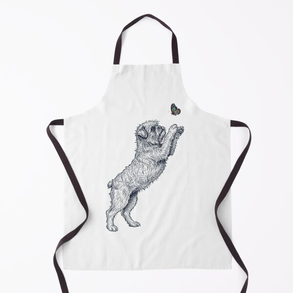 Item preview, Vintage Affenpinscher with Butterfly Dog Mom Owner designed and sold by TerryConnells.