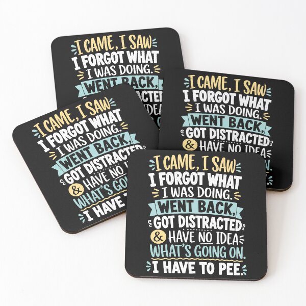 Item preview, Funny Senior Citizen I Came I Saw I Forgot What I Was Doing designed and sold by KarimSoCute.