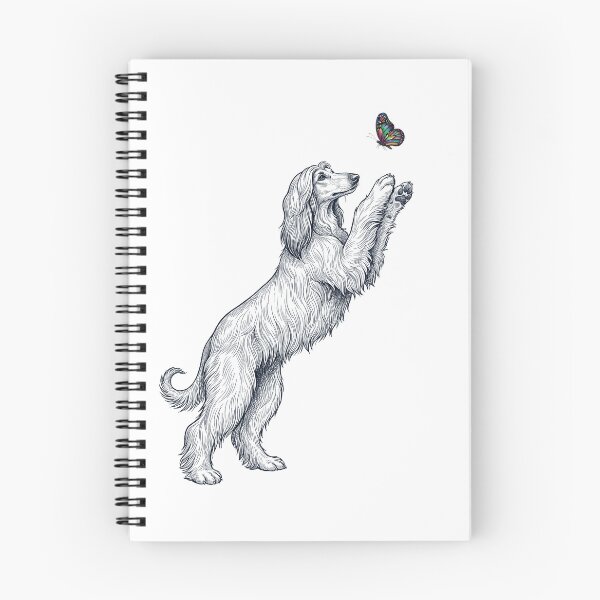 Item preview, Vintage Afghan Hound with Butterfly Dog Mom Owner designed and sold by TerryConnells.