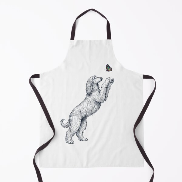 Item preview, Vintage Afghan Hound with Butterfly Dog Mom Owner designed and sold by TerryConnells.