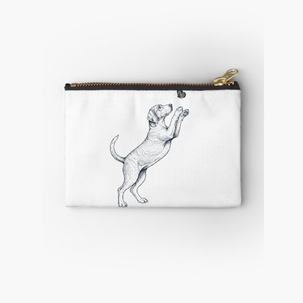 Item preview, Vintage American Foxhound with Butterfly Dog Mom Owner designed and sold by TerryConnells.