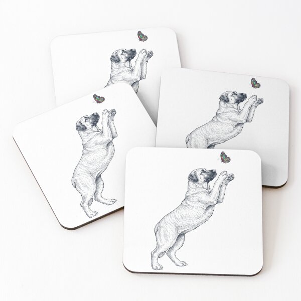 Item preview, Vintage Anatolian Shepherd Dog with Butterfly Dog Mom Owner designed and sold by TerryConnells.