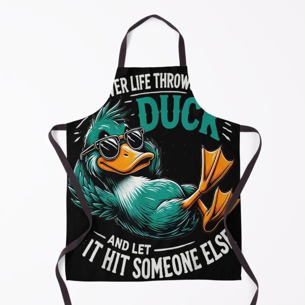 Item preview, Whatever Life Throws At You, Duck And Let It Hit Someone Else Funny Sarcastic Humor designed and sold by SeraXYZ.