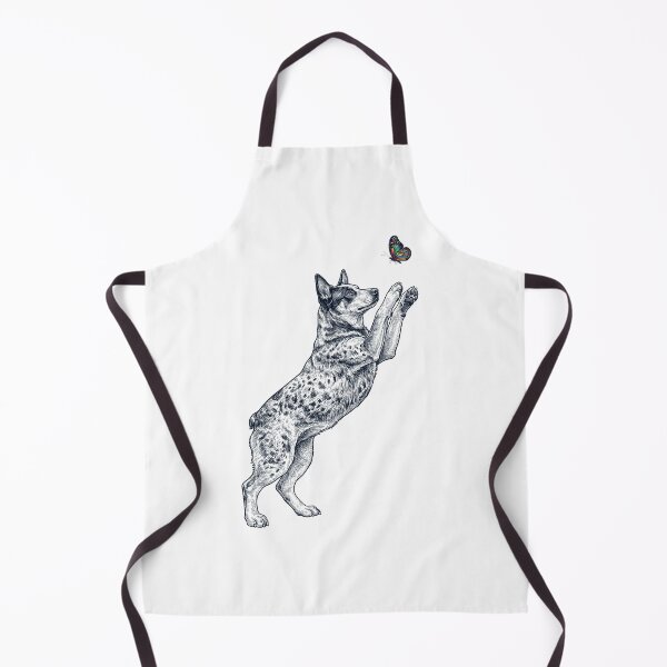 Item preview, Vintage Australian Cattle Dog with Butterfly Dog Mom Owner designed and sold by TerryConnells.