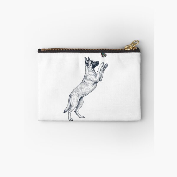 Item preview, Vintage Belgian Malinois with Butterfly Dog Mom Owner designed and sold by TerryConnells.