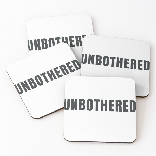 Item preview, Unbothered - Funny Cat Attitude Typography Design designed and sold by HeartAndArtShop.