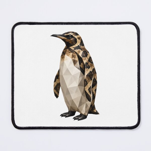 Item preview, Snake Skin Penguin – Geometric Desert Guardian designed and sold by filou designs.