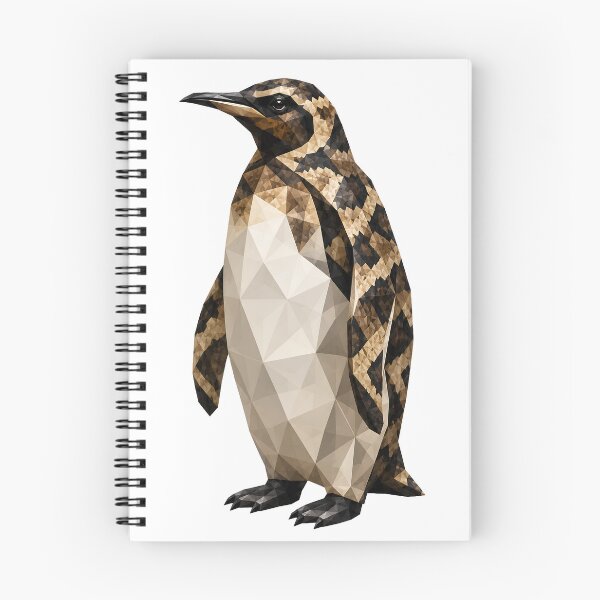 Item preview, Snake Skin Penguin – Geometric Desert Guardian designed and sold by filou designs.