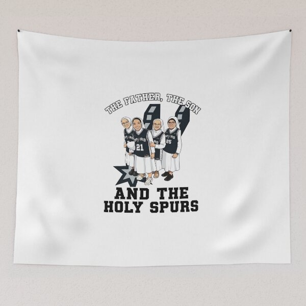Item preview, The Father The Son And The Holy Spurs Nuns San Antonio Spurs NBA designed and sold by luytkaka.