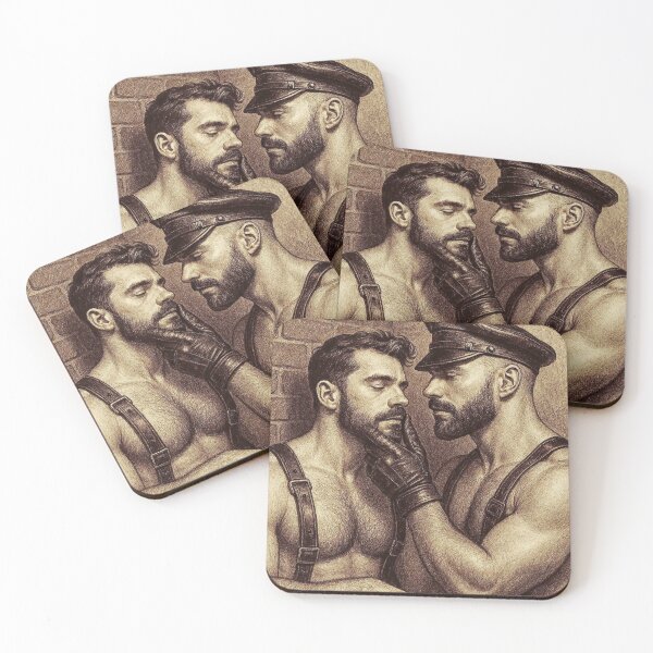 Item preview, You're Mine - Leather Daddy Berlin Gay Leder Pride Graphic Design designed and sold by ItsAKinkThing.