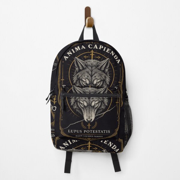 Item preview, Anima Capienda Wolf Cathedral Dark Gothic Metal designed and sold by GeoWhimsy Studio.
