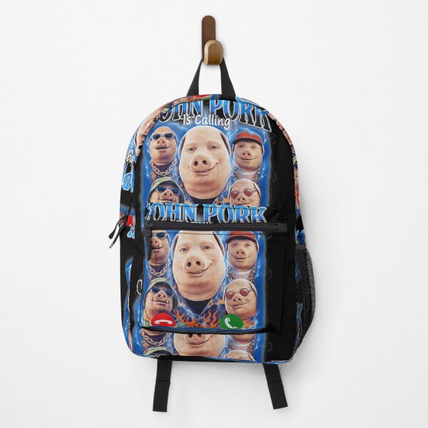 Item preview, John Pork Is Calling Meme Internet Humor Gen Z designed and sold by SeraXYZ.