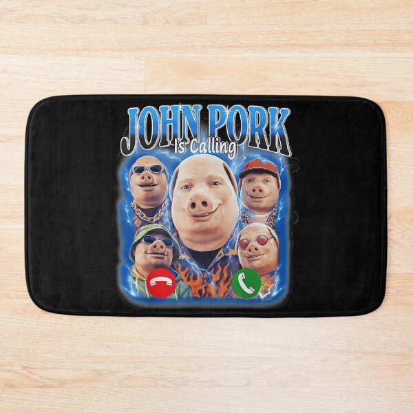 Item preview, John Pork Is Calling Meme Internet Humor Gen Z designed and sold by SeraXYZ.