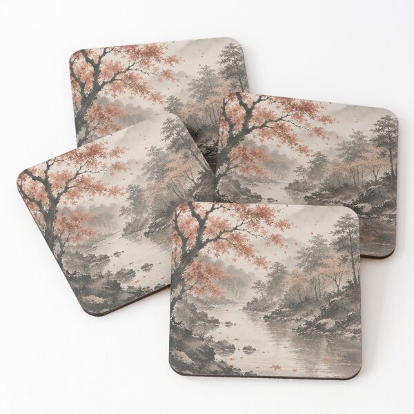 Item preview, Woodland River in Autumn designed and sold by Kipepeo2025.