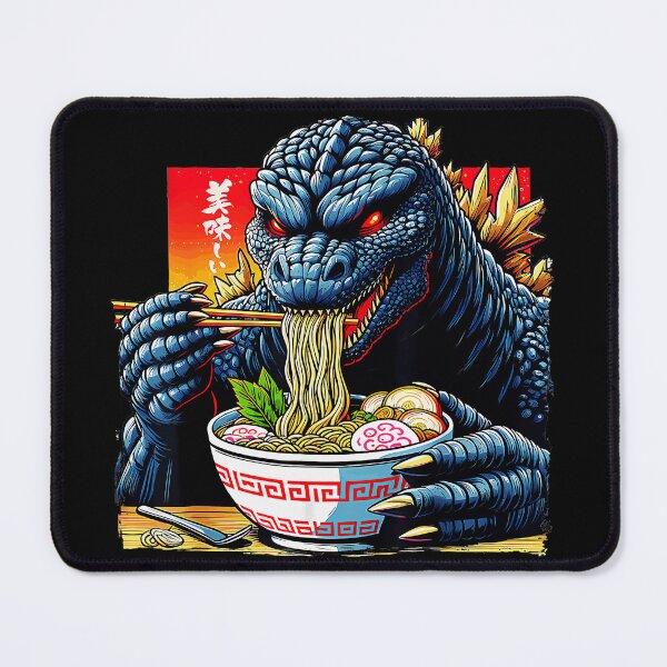 Item preview, Delicious Godzilla Ramen Japanese Food Fan designed and sold by SeraXYZ.