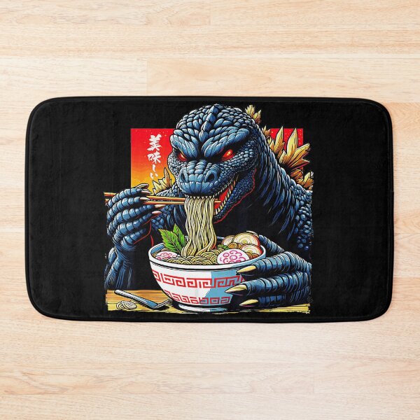 Item preview, Delicious Godzilla Ramen Japanese Food Fan designed and sold by SeraXYZ.