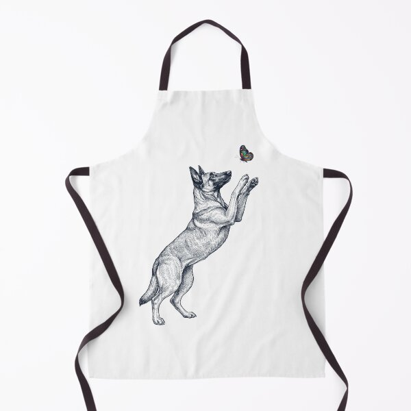 Item preview, Vintage Belgian Shepherd with Butterfly Dog Mom Owner designed and sold by TerryConnells.