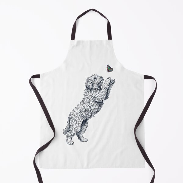 Item preview, Vintage Bergamasco Shepherd with Butterfly Dog Mom Owner designed and sold by TerryConnells.