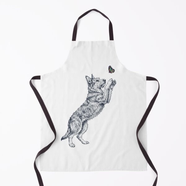 Item preview, Vintage Berger Picard with Butterfly Dog Mom Owner designed and sold by TerryConnells.