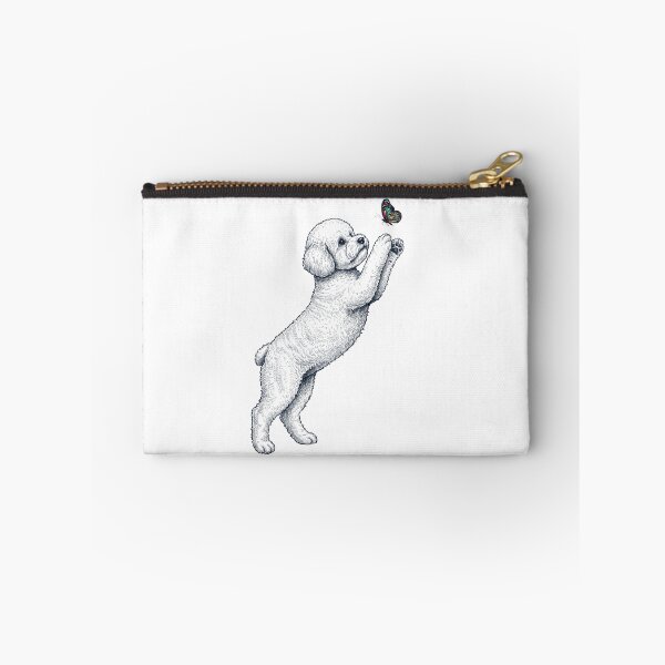 Item preview, Vintage Bichon Frise with Butterfly Dog Mom Owner designed and sold by TerryConnells.
