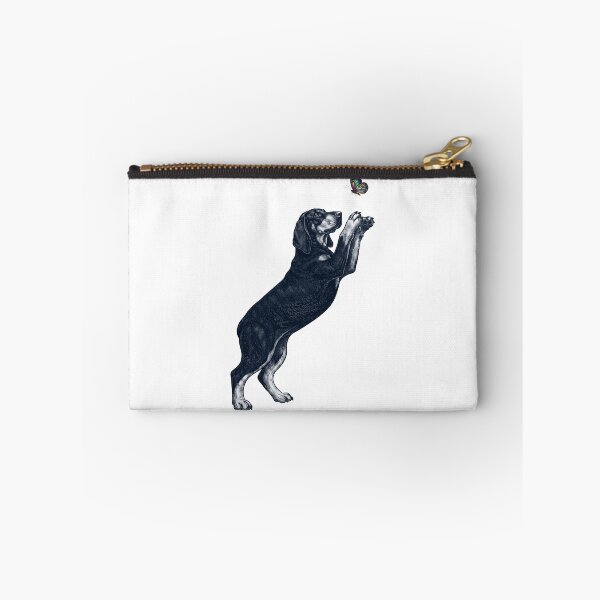 Item preview, Vintage Black and Tan Coonhound with Butterfly Dog Mom Owner designed and sold by TerryConnells.
