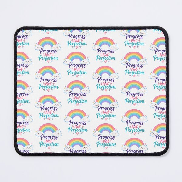 Item preview, Progress Not Perfection Rainbow designed and sold by PriyankaSonara.