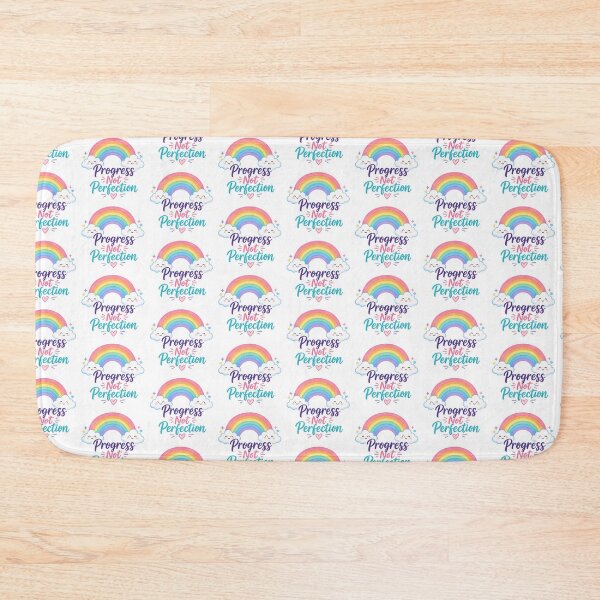 Item preview, Progress Not Perfection Rainbow designed and sold by PriyankaSonara.