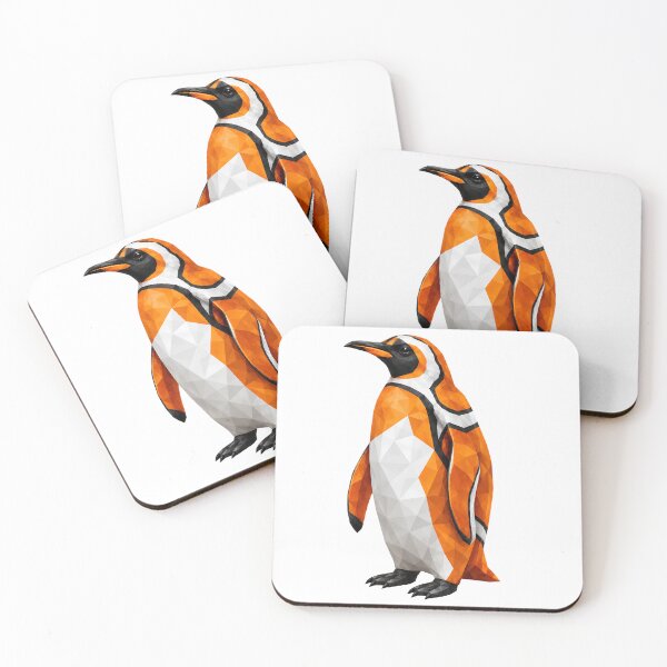 Item preview, Clownfish Penguin – Geometric Reef Explorer designed and sold by filou designs.