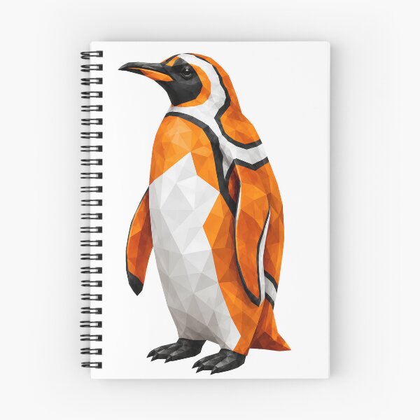 Item preview, Clownfish Penguin – Geometric Reef Explorer designed and sold by filou designs.