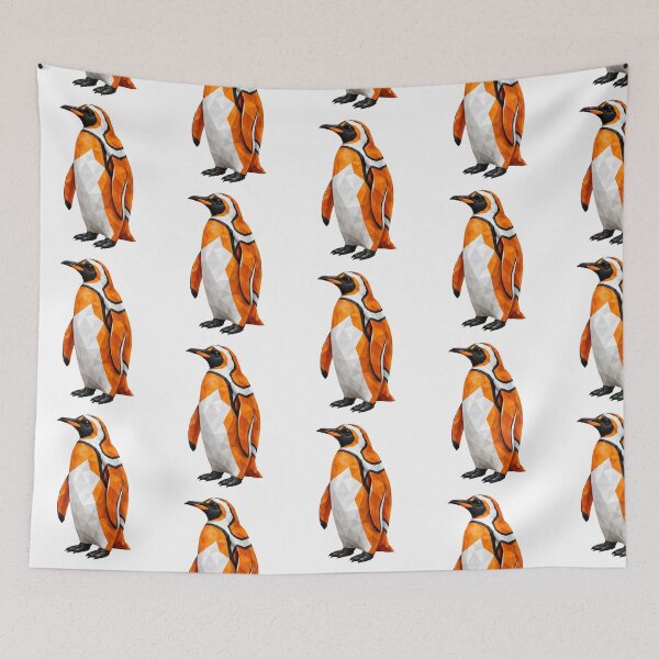 Item preview, Clownfish Penguin – Geometric Reef Explorer designed and sold by filou designs.