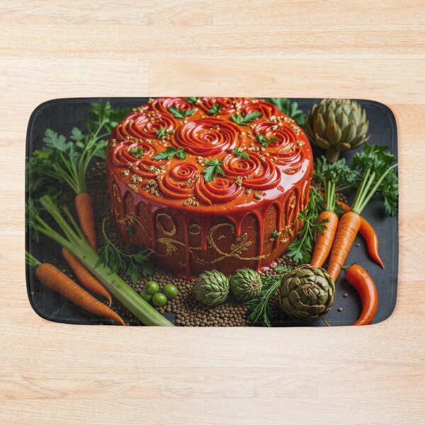 Item preview, Unique Baked Goods: Tomato, Celeriac Cake designed and sold by Uniqueartai.