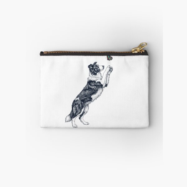 Item preview, Vintage Border Collie with Butterfly Dog Mom Owner designed and sold by TerryConnells.