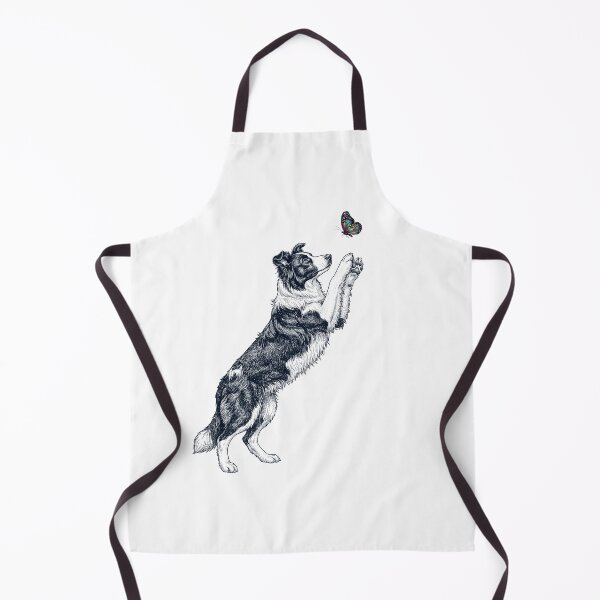 Item preview, Vintage Border Collie with Butterfly Dog Mom Owner designed and sold by TerryConnells.