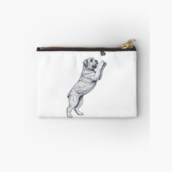 Item preview, Vintage Bouvier des Flandres with Butterfly Dog Mom Owner designed and sold by TerryConnells.