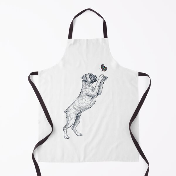 Item preview, Vintage Boxer Dog with Butterfly Dog Mom Owner designed and sold by TerryConnells.