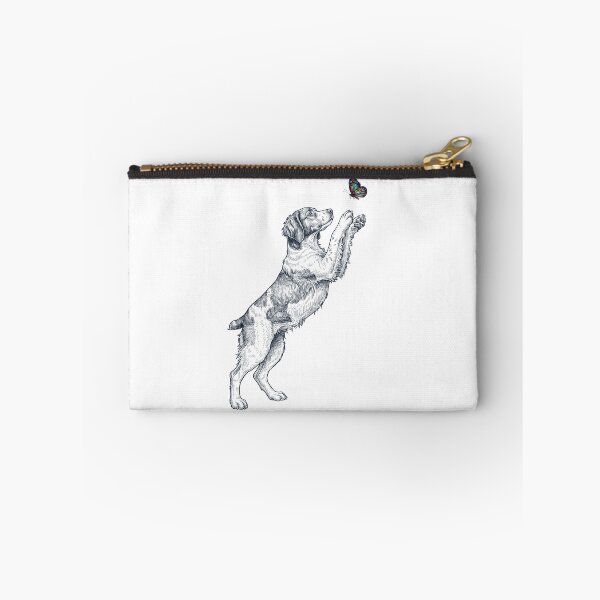 Item preview, Vintage Brittany with Butterfly Dog Mom Owner designed and sold by TerryConnells.