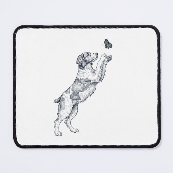 Item preview, Vintage Brittany with Butterfly Dog Mom Owner designed and sold by TerryConnells.