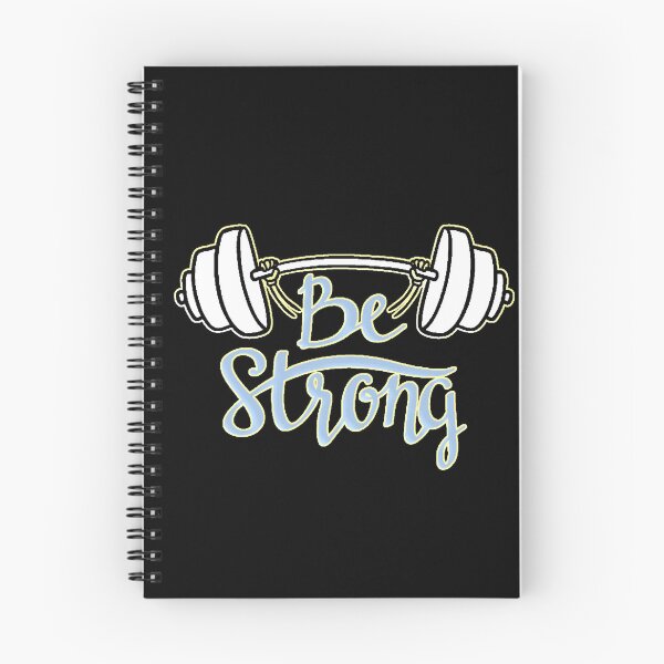 Item preview, Be Strong Weights Barbell Gym Motivation Strong designed and sold by AstronautMerch.
