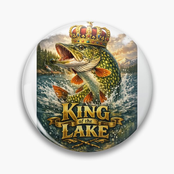 Item preview, Pike with crown designed and sold by PeterPunkt.