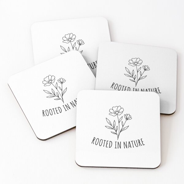 Item preview, Rooted In Nature Minimalist Flower Lineart designed and sold by GiggleInkTees.