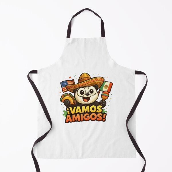 Item preview, ¡Vamos Amigos! Panda Fiesta Soccer Fan Sticker designed and sold by syndia2209.