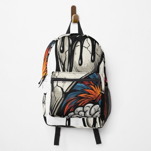 Item preview, Rooster Outta My Mind Gothic Skull Streetwear designed and sold by seven things shop.