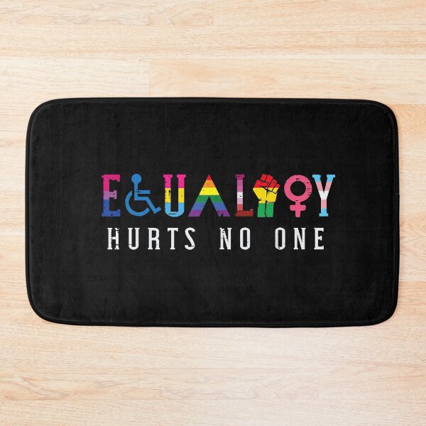 Item preview, Equality Hurts No One LGBTQ Pride Human Rights Quote Design designed and sold by Lilbahlil.