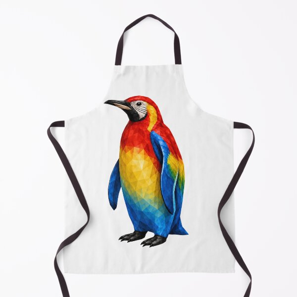 Item preview, Macaw Penguin – Tropical Geometric Fusion designed and sold by filou designs.