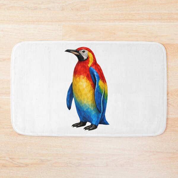 Item preview, Macaw Penguin – Tropical Geometric Fusion designed and sold by filou designs.