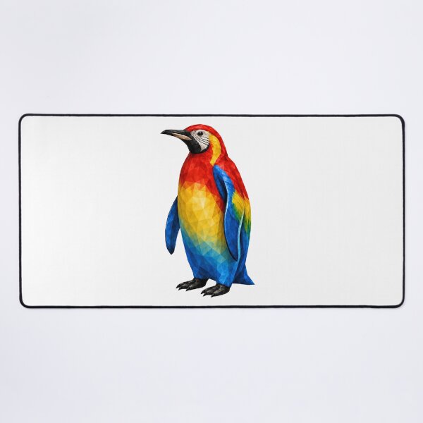 Item preview, Macaw Penguin – Tropical Geometric Fusion designed and sold by filou designs.