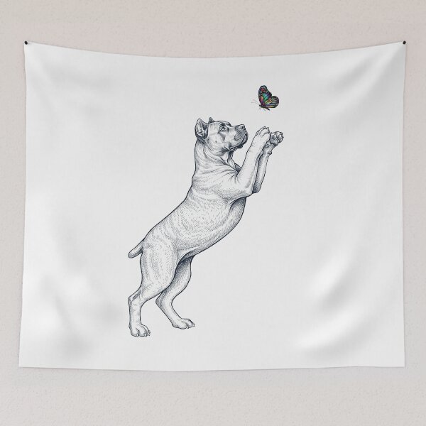 Item preview, Vintage Cane Corso with Butterfly Dog Mom Owner designed and sold by TerryConnells.