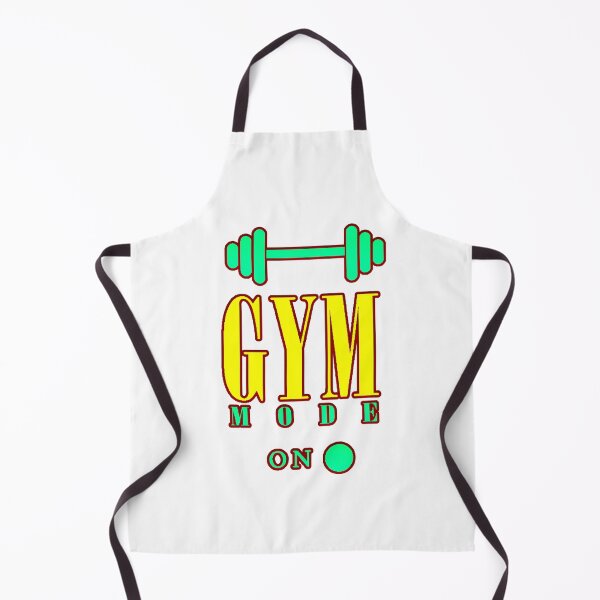 Item preview, Gym Mode On Neon Weights Fitness Motivation designed and sold by AstronautMerch.