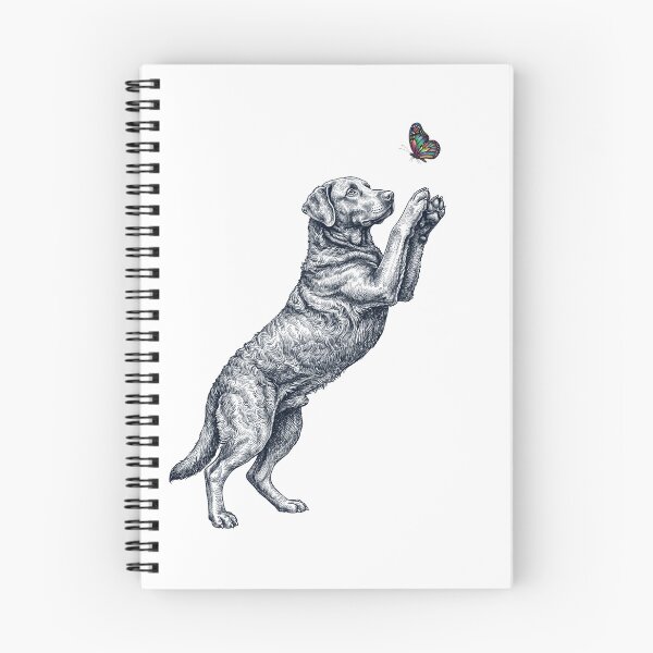 Item preview, Vintage Chesapeake Bay Retriever with Butterfly Dog Mom Owner designed and sold by TerryConnells.